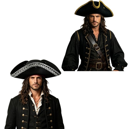 Erwachsene piratenhut punk - erwachsene,