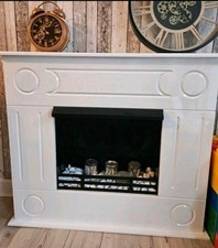 Bioethanol STANDKAMIN WEISS LANDHAUS Bio ETHANOL