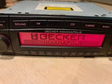 Becker Autoradio IndianaPolis,CD, Navi, rot, Audi,Mercedes usw.