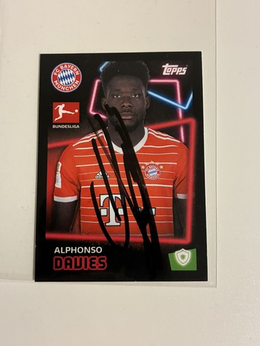 Alphonso davies autogramm - davies,