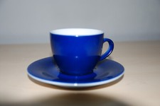 Kahla Espresso Tasse & Untertasse Pronto Colore blau runde Form TOP