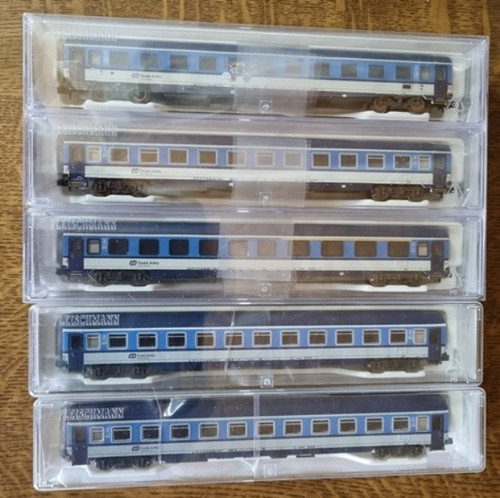 Fleischmann personenwagen set - fleischmann, personenwagen-set