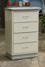 1960er Jahre Metallschrank Arztschrank Kommode Baisch Retro Vintage Karteikarten