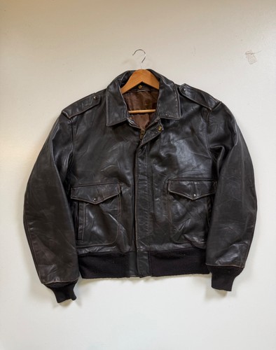 Schott leder bomberjacke - leder,