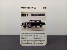 Quartett Einzelkarte Mercedes