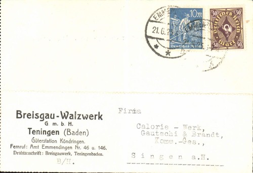 Postkarte - (y3200),