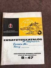 Ersatzteilkatalog  IHC