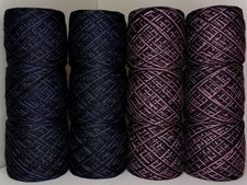 1500 gr Schwarz-Lila 55%Wolle