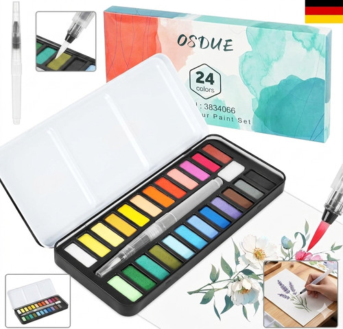 Osdue aquarellfarben set 24 - aquarellfarben,