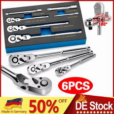 6tlg Gelenk Ratschen 1/4 3/8