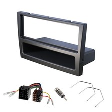 Auto Radio Blende SET ISO Adapter SET für Opel Corsa C Astra G Vectra C Meriva