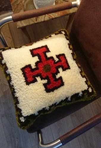 Vintage handarbeitskissen - vintage,