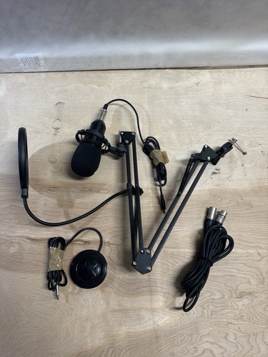 Microphone boom arm suspension - microphone,