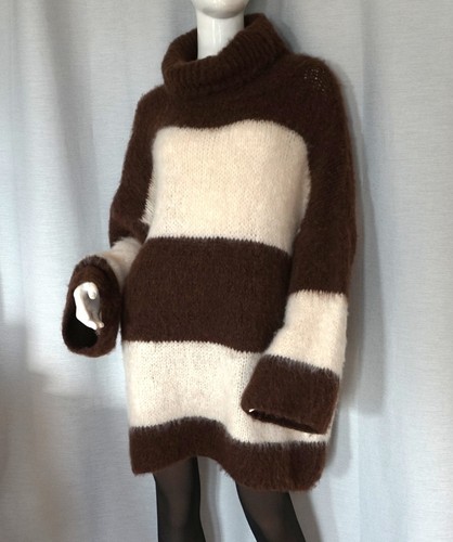 Oversized flausch pullover - oversized,