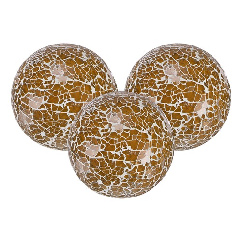 3er set deko kugeln für - 3er-set,