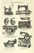 Historische Nähmaschinen