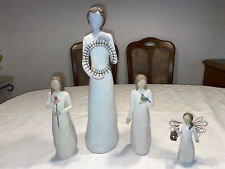 willow tree engel 4 Stück,top Zustand,absolut unbeschädigt.13 cm,2X23cm und 40cm