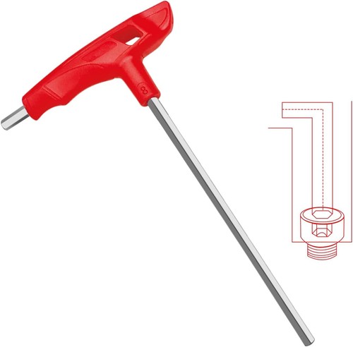 Inbusschlüssel t griff - 2,5, t-griff