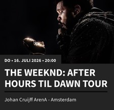 The Weeknd Konzert Ticket