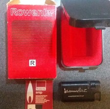 Rowenta Snip Gasfeuerzeug Unterschrift Johannes Rau Vintage Retro