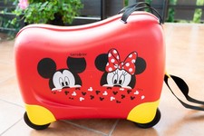 Samsonite - Micky und Minnie - Befahrbarer Koffer / Rollkoffer für Kinder 