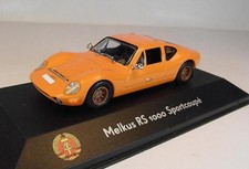 Atlas 1/43 DDR-Auto Kollektion Melkus RS 1000 Sportcoupe orange OVP #8555
