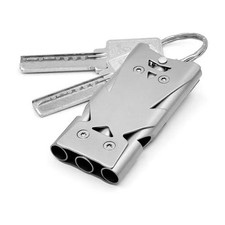 Trillerpfeife Signalpfeife Notpfeife Schiedsrichterpfeife Outdoor Edelstahl