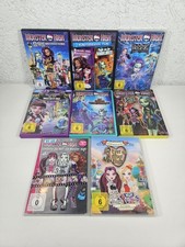 Monster High DVD 8 Filme Konvolut Sammlung Kinderfilm