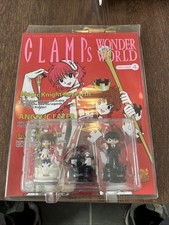 CLAMPs Wonderworld Vol. 4 Magic Knight Rayearth Schach Figur Anime Manga Limited