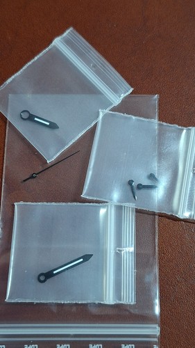 Zeigersatz schwarz pilot - zeigersatz,