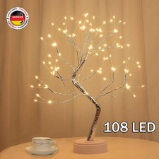 108LED Baum Licht Lichterbaum Warmweiß Baumbeleuchtung Dekobaum Lampen Innen DIY