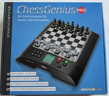 Millennium 2000 Chess Genius Pro Schachcomputer M812 ELO 2200 gebraucht