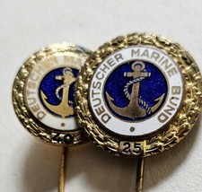 Deutscher Marine Verein Abzeichen, Orden 40, 25 Jahre + Anstecknadel