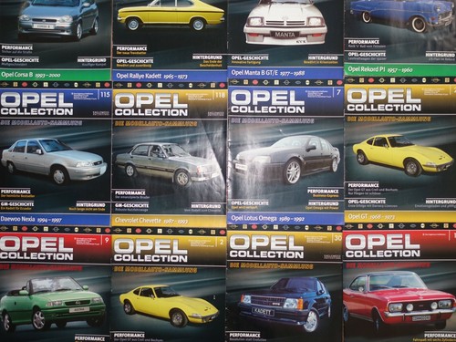 Opel collection hefte - opel,