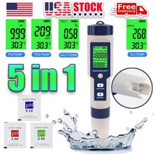 5 In 1 Digital Water Quality