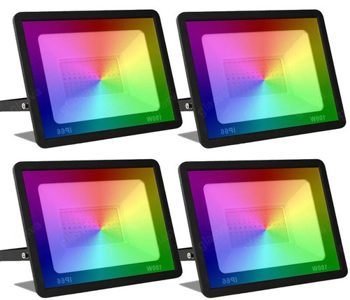 100w led fluter rgb - rgb, außen
