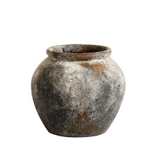 Muubs Echo Krug Vase Gefäß Terrakotta Rostbraun 25cm 30cm Vasen