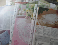 Stickvorlagen-Sammlung "Richelieu" 8 Themen mit Bügelbögen