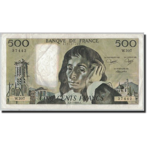 Frankreich 500 francs - 500,