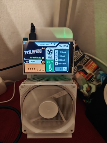 Nerdqaxe mit 6 3 th - 6.1-6.3, th/s