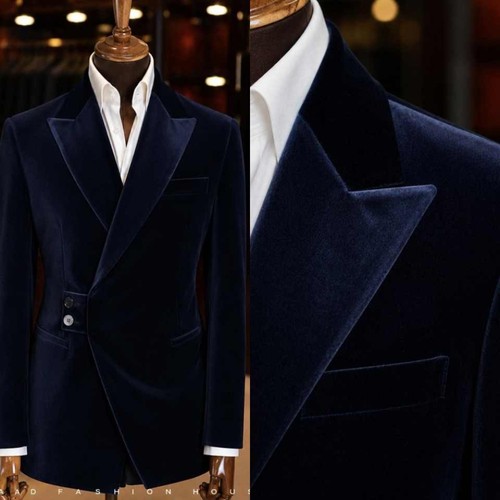 Herren asymmetrischer samt - herren,