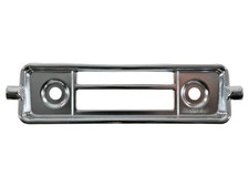 Split Chrome Radio Bezel for
