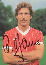 Autogrammkarte Fußballspieler