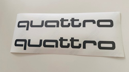Quattro aufkleber für - aufkleber, audi