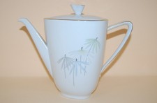 Kaffeekanne 19 cm Goldrand Blüten Diadem Hutschenreuther