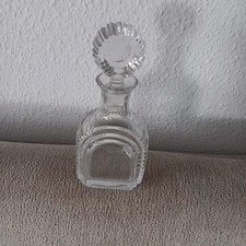 Likörflasche Glas geschliffen DDR
