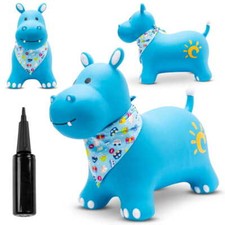 Hüpftier HüpfNilpferd Hüpfer Hüpfen + pumpe ab 1 Jahre Sun Baby