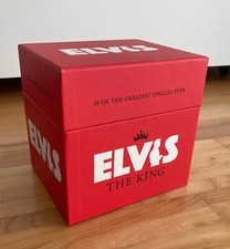 Elvis The King - 18 Of The Greatest Singles Ever – limited Boxset complete