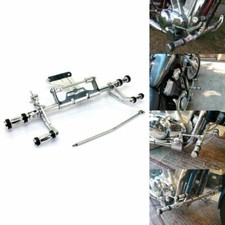 Für Suzuki VS 1400 Intruder 1987-2004 Poliert 15cm Vorverlegte Fußrastenanlage