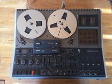 HiFi-Tonbandgerät Philips N4506 (mit Haube)